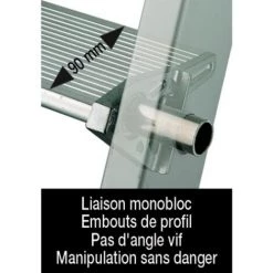 TUBESCA COMABI Marchepieds MP Pro 9 Marches Hauteur De Travail Maxi 398 M -Pas Cher Échelle Magasin 57038552 4