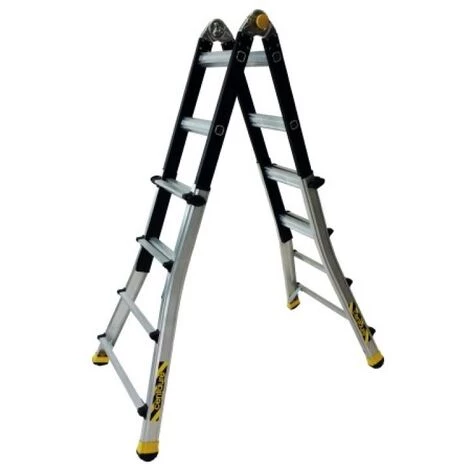 CENTAURE Échelle Télescopique Pliante TT4 4x4 Barreaux 2 CENTAURE Échelle Télescopique Pliante TT4 4x4 Barreaux – Image 2