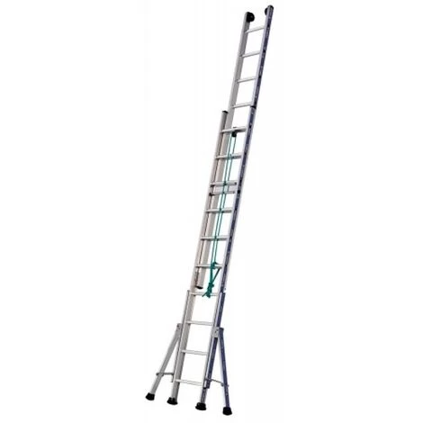 TUBESCA COMABI Echelles à Coulisse à Corde 2 Plans Platinium 300 Agrip 2x14 échelons Hauteur De Travail Maxi 779 M 1 TUBESCA COMABI Echelles à Coulisse à Corde 2 Plans Platinium 300 Agrip 2x14 échelons Hauteur De Travail Maxi 779 M