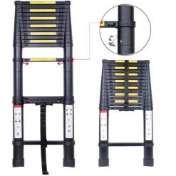 STOMO 5.0M Échelle Télescopique Escabeau Multi-Fonction Escamotable En Aluminium Portable Pliante Multifonction Ladder Charge 150 Kg 5 STOMO 5.0M Échelle Télescopique Escabeau Multi-Fonction Escamotable En Aluminium Portable Pliante Multifonction Ladder Charge 150 Kg -Pas Cher Échelle Magasin 57487118 3
