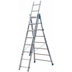 ECHELLE TRANSFORMABLE À BASE ÉVASÉE 3 PLANS CENTAURE KET3 2M30 - 213308--