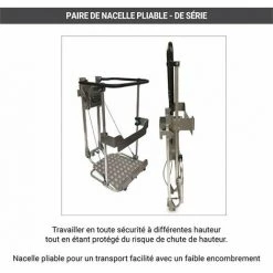 ECHELLE DIRECT - MATISERE Echelle EMIC Fibre De Verre Double Fixe - Hauteur 4.43m - EMIC-FBL-443 -Pas Cher Échelle Magasin 58233858 4