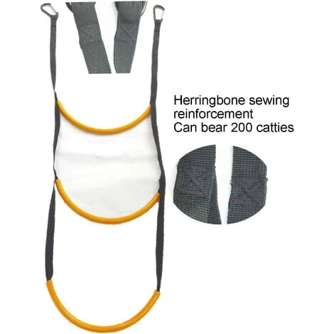 MACARON Échelle De Bateau - Échelle Bateau Corde En Gonflable À 3 Marches, Sûre Et Fiable Échelle Bateau Pneumatique, Echelle De Coupée Bateau Pour Dériveur, Kayak, Bateau À Moteur, Canoë LO-Ron 3 MACARON Échelle De Bateau - Échelle Bateau Corde En Gonflable À 3 Marches, Sûre Et Fiable Échelle Bateau Pneumatique, Echelle De Coupée Bateau Pour Dériveur, Kayak, Bateau À Moteur, Canoë LO-Ron – Image 3