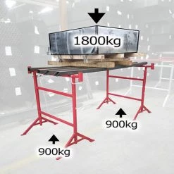 ECHELLE DIRECT - MATISERE Tréteau De Maçon Ø 42 Mm Avec Pieds Fixes Et Tête Articulée - 40342222 5 ECHELLE DIRECT - MATISERE Tréteau De Maçon Ø 42 Mm Avec Pieds Fixes Et Tête Articulée - 40342222 -Pas Cher Échelle Magasin 58389545 3
