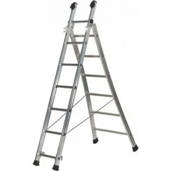 ECHELLE TRANSFORMABLE À BASE ÉVASÉE 2 PLANS CENTAURE PRT2 3M05 - 363210--