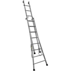 ECHELLE TRANSFORMABLE À BASE ÉVASÉE 2 PLANS CENTAURE PRT2 3M05 - 363210-- -Pas Cher Échelle Magasin 5887001 3