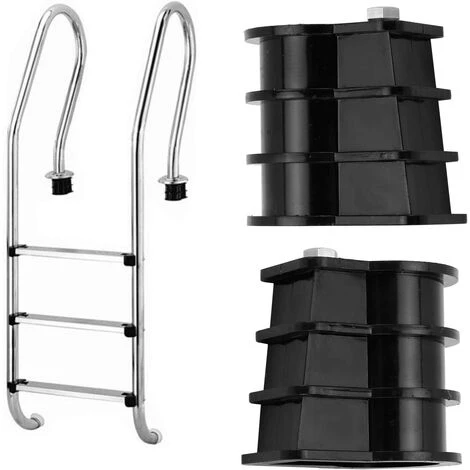 STARLIGHT Boucle D'Échelle, SL.GT 2 Pièces Kit De Remplacement D'Échelle De Piscine Échelle Tampon Pièces Intégrées Accessoires Bride D'Échelle Pour Piscine 2 STARLIGHT Boucle D'Échelle, SL.GT 2 Pièces Kit De Remplacement D'Échelle De Piscine Échelle Tampon Pièces Intégrées Accessoires Bride D'Échelle Pour Piscine – Image 2