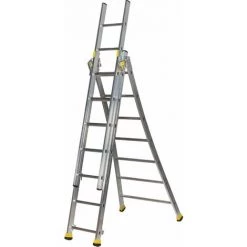 ECHELLE TRANSFORMABLE À BASE ÉVASÉE 3 PLANS CENTAURE MASTER T3 2M80 - 510309--