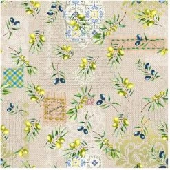 THINGS HOME TRADE Alfafa Nappe Anti-taches 140x140cm. Choses Home Commerce.