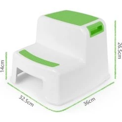 MINKUROW Marche Pied Enfant, Escabeau Enfant, Petit Tabouret Plastique, Marchepied 2 Marches Antidéparant En Bas âge Pour Apprentissage De La Propreté / Salle De Bains / Cuisine Vert 7 MINKUROW Marche Pied Enfant, Escabeau Enfant, Petit Tabouret Plastique, Marchepied 2 Marches Antidéparant En Bas âge Pour Apprentissage De La Propreté / Salle De Bains / Cuisine Vert -Pas Cher Échelle Magasin 59478739 3