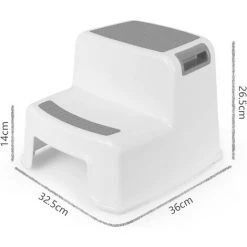 MINKUROW Marche Pied Enfant, Escabeau Enfant, Petit Tabouret Plastique, Marchepied 2 Marches Antidéparant En Bas âge Pour Apprentissage De La Propreté / Salle De Bains / Cuisine 7 MINKUROW Marche Pied Enfant, Escabeau Enfant, Petit Tabouret Plastique, Marchepied 2 Marches Antidéparant En Bas âge Pour Apprentissage De La Propreté / Salle De Bains / Cuisine -Pas Cher Échelle Magasin 59491841 3