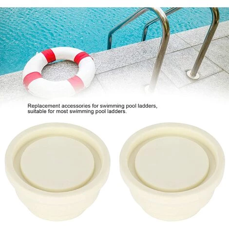 IRISFR Lilaris Pare-Chocs En Caoutchouc Pour échelle De Piscine, Ensemble De Deux Pare-Chocs D'échelle Blancs Pour échelles De Piscine 4 IRISFR Lilaris Pare-Chocs En Caoutchouc Pour échelle De Piscine, Ensemble De Deux Pare-Chocs D'échelle Blancs Pour échelles De Piscine – Image 4