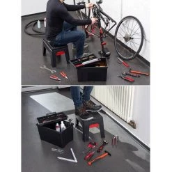 MEISTER Marchepied 3 En 1 9 MEISTER Marchepied 3 En 1 -Pas Cher Échelle Magasin 60043965 5