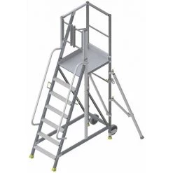 PLATEFORME DIRECT - MATISERE Plateforme D'accès - 6 Marches - Hauteur De Plateforme De 1.50m - ER6SL-SPD