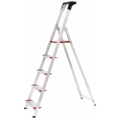 MARCHETTI 21525 ÉCHELLE CONFORTABLE 05 - 5 MARCHES AVEC PORTE-OUTILS 1 MARCHETTI 21525 ÉCHELLE CONFORTABLE 05 - 5 MARCHES AVEC PORTE-OUTILS