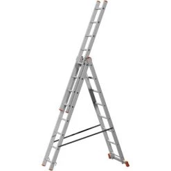 MARCHETTI 21049 ÉCHELLE TRANSFORMABLE TRIPLE OR312 - 12+12+12 MARCHES