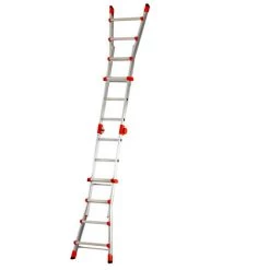 GIERRE AL010 - PEPPina EN131 échelle Télescopique Multifonction En Aluminium (3+3 Marches) -Pas Cher Échelle Magasin 60529060 3