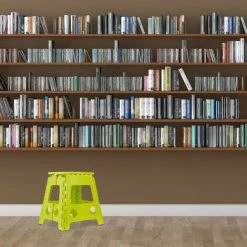 Relaxdays Tabouret Pliable, Antidérapant, 120 Kg De Capacité De Charge, Poignée,HxLxP 39 X 38,5 X 32 Cm, Bleu Clair 7 Relaxdays Tabouret Pliable, Antidérapant, 120 Kg De Capacité De Charge, Poignée,HxLxP 39 X 38,5 X 32 Cm, Bleu Clair -Pas Cher Échelle Magasin 61314040 3