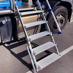 TUBESCA COMABI Echelle Accès Camion - Hauteur Plateau De 1.25 à 1.49m - 02456005 -Pas Cher Échelle Magasin 61384848 3