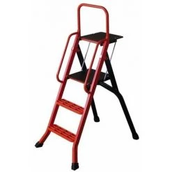 AUTRES Escabeau Alu Laque 110 Cm + Tablette