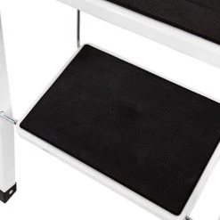 DAY PLUS Échelle à 3 Marches, Acier Robuste, Pliant, Tabouret Cuisine Portable Avec Tapis Antidérapant DHL -Pas Cher Échelle Magasin 63685942 4