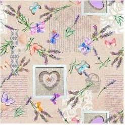 THINGS HOME TRADE Nappe Anti-taches Agnes 140x140cm. Choses Home Commerce.