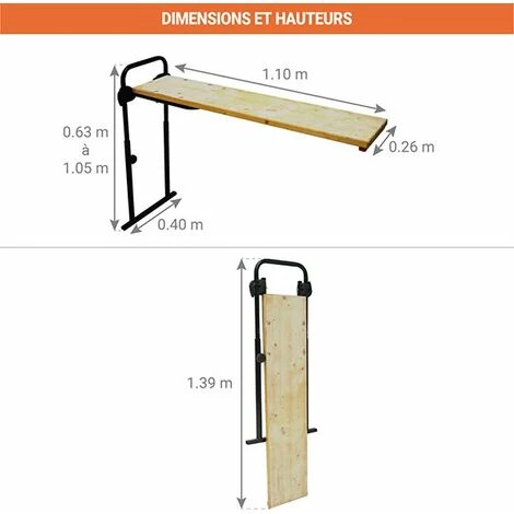 ECHELLE DIRECT - MATISERE Taquet D'escalier Pour échelle - Q-TAQUETPR-CTP 2 ECHELLE DIRECT - MATISERE Taquet D'escalier Pour échelle - Q-TAQUETPR-CTP – Image 2