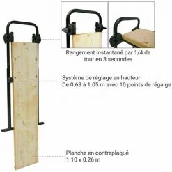 ECHELLE DIRECT - MATISERE Taquet D'escalier Pour échelle - Q-TAQUETPR-CTP 8 ECHELLE DIRECT - MATISERE Taquet D'escalier Pour échelle - Q-TAQUETPR-CTP -Pas Cher Échelle Magasin 6562274 4