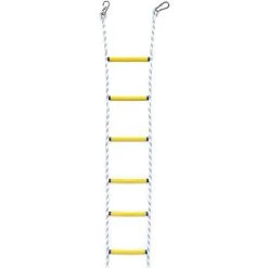 JN.SONGS Échelles De Secours 5M Avec Mousquetons Échelle De Corde De Sauvetage Pour Évacuation De Fenêtre, Balcon -Pas Cher Échelle Magasin 65672181 3