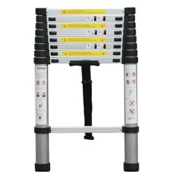 SECURY-T MONACO Echelle Télescopique Aluminium 9 Marches H 2.6M