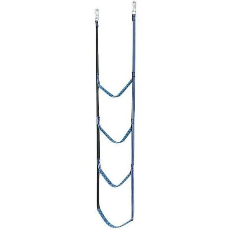 DONTODENT Échelle De Corde De Bateau, Échelle De Corde De Pêche D'extension D'échelle De Corde De Bateau Portable Pour Bateau Gonflable, Kayak - Bleu 5 Étapes 2 DONTODENT Échelle De Corde De Bateau, Échelle De Corde De Pêche D'extension D'échelle De Corde De Bateau Portable Pour Bateau Gonflable, Kayak - Bleu 5 Étapes – Image 2