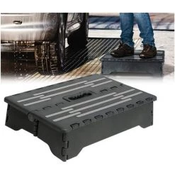 CESIèCLEFOU Marchepied Pliable, Tabouret De Mobilité Assez Robuste Pour Supporter Les Adultes Et Assez Sûr Pour Les Enfants, Tabouret De Rangement Pliable Pour Cuisine, Toilettes, Camping, Voyage, Etc Lefou -Pas Cher Échelle Magasin 67064372 3