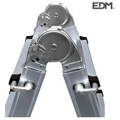 Échelle Télescopique Multifonctionnelle 2x4+4 Marches En131-4 Edm -Pas Cher Échelle Magasin 67284657 4