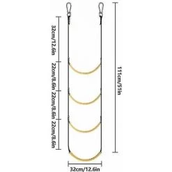 DONTODENT Extension D'échelle De Corde De Bateau D'échelle De Corde De Bateau De 4 étapes, Aide L'échelle Se Pliante De Bateau 7 DONTODENT Extension D'échelle De Corde De Bateau D'échelle De Corde De Bateau De 4 étapes, Aide L'échelle Se Pliante De Bateau -Pas Cher Échelle Magasin 67436366 3