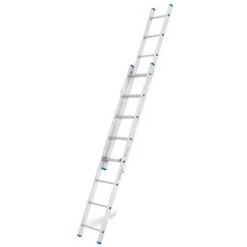 TUBESCA COMABI Tubesca - Echelle Coulisse à Main 2 Plans 10+10 échelons Haut. D'accès Max 5,69 Mm - STARLINE S+ -Pas Cher Échelle Magasin 6918952 2