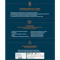 TUBESCA COMABI Tubesca - Echelle Coulisse à Main 2 Plans 10+10 échelons Haut. D'accès Max 5,69 Mm - STARLINE S+ -Pas Cher Échelle Magasin 6918952 5