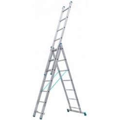 TUBESCA COMABI Tubesca - Echelle Transformable 3 Plans 7+7+7 échelons Haut. D'accès Max 5,13m - STARLINE S+