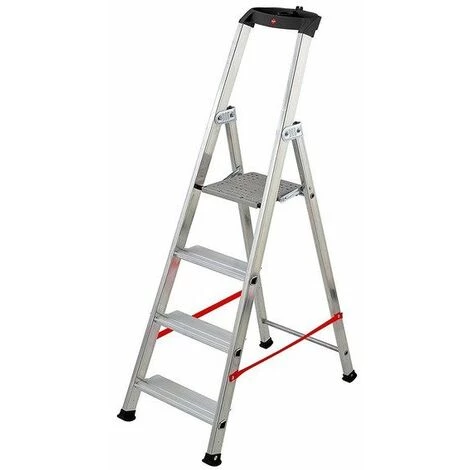 Hailo - Escabeau XXL Pro En Aluminium 4 Marches 290cm 1 Hailo - Escabeau XXL Pro En Aluminium 4 Marches 290cm