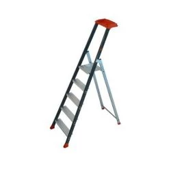 ESCALUX Escabeau Aluminium Pro 5 Marches PROLUX PLUS -Pas Cher Échelle Magasin 7498308 3