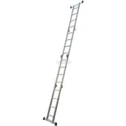 Grandmaster - Échelle Multifonction Pliable 6 En 1, Echelle En Aluminium Pliante 475cm, Plate-forme Incluse, Charge Maximale 150kg, Taille Pliée 126x63x27cm, Echelle Transformable -Pas Cher Échelle Magasin 7860818 4