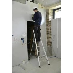 Centaure Escabeau Aluminium Laqué EXPERT 54 - 5 Marches 9 Centaure Escabeau Aluminium Laqué EXPERT 54 - 5 Marches -Pas Cher Échelle Magasin 8355268 5