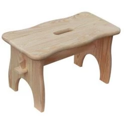 ASTIGARRAGA - Marche-pied Pin Massif - Bois Brut