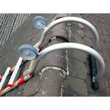 ECHELLE DIRECT - MATISERE Echelle De Toit Alu Avec Crochet - Ecartement Des Barreaux 25cm - Longueur 5.00m - HIM4538/250/500 3 ECHELLE DIRECT - MATISERE Echelle De Toit Alu Avec Crochet - Ecartement Des Barreaux 25cm - Longueur 5.00m - HIM4538/250/500 – Image 3