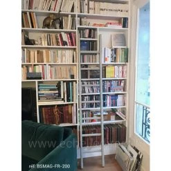 ECHELLE DIRECT - MATISERE Echelle Mezzanine Bois De Longueur 1.25m - BSMAG-FR-125 -Pas Cher Échelle Magasin 8901005 3