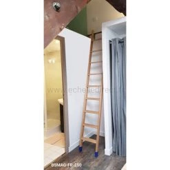 ECHELLE DIRECT - MATISERE Echelle Mezzanine Bois De Longueur 1.25m - BSMAG-FR-125 -Pas Cher Échelle Magasin 8901005 4
