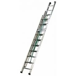 TUBESCA COMABI Echelle De Pompier Coulissante à Corde 3 Plans - 2633021