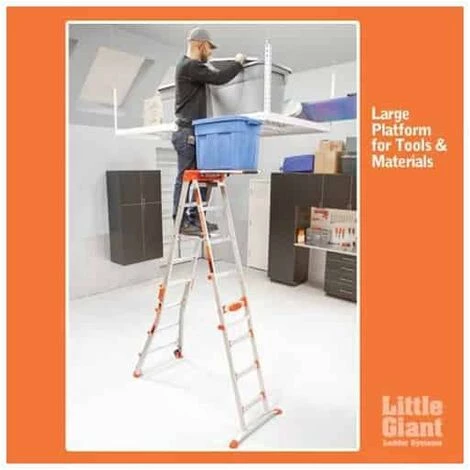 LITTLE GIANT Escabeau SelecStep 5-8 Avec AirDeck - LIG 15125 3 LITTLE GIANT Escabeau SelecStep 5-8 Avec AirDeck - LIG 15125 – Image 3