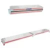 PLATEFORME DIRECT - MATISERE Plan De Travail 2 Plans Pliable Et Extensible - Longueur 1.24 à 4.00m - 685900