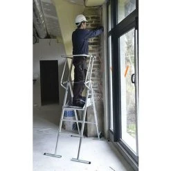 ESCABEAU DIRECT - MATISERE PIRL Télescopique : Hauteur De Travail Max. De 2m85 - PIRL18.150 -Pas Cher Échelle Magasin 9385357 3