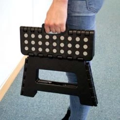 JE CHERCHE UNE IDEE Marche Pied Pliable Compact Gris - Gris 7 JE CHERCHE UNE IDEE Marche Pied Pliable Compact Gris - Gris -Pas Cher Échelle Magasin 9505908 4